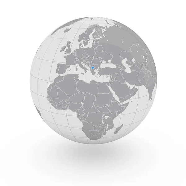 Makedonya Globe — Stok fotoğraf