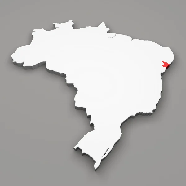 Sergipe state, Brazil — Stock Photo, Image