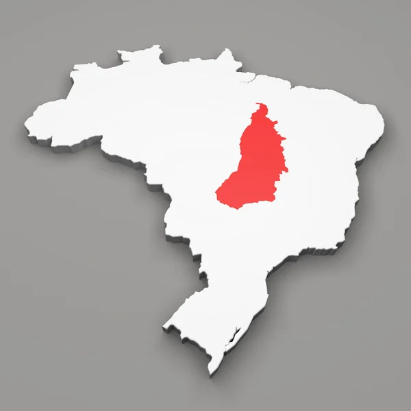 Штату Гояс, Бразилія — стокове фото