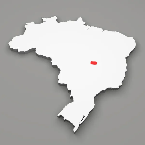 Distrito Federal (Brasil) ) — Foto de Stock