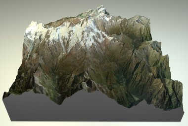 monte hava görünümünü göster rosa