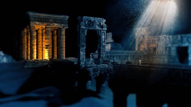 Kaşif ve arkeolog, dünyalar yok oldu. Antik uygarlıklar, sırlar ve gizemler. Tapınaklar ve yapılar. Geçmişteki binaların keşifleri. Arkeoloji ve çalışmalar. 3d oluşturma