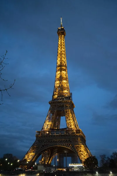 Paris France 2022 Eiffel Tower Metal Tower Completed 1889 Universal — Stock Photo, Image