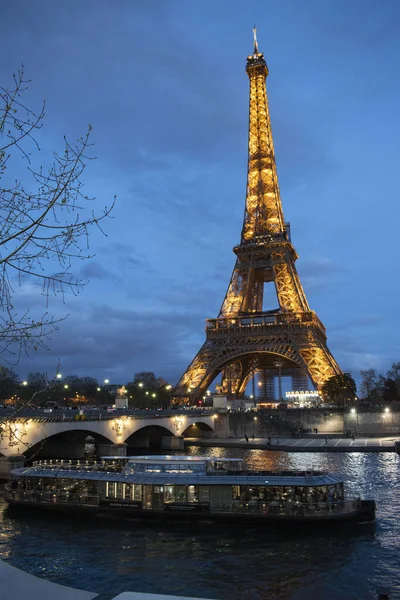 França 2022 Torre Eiffel Torre Metal Concluída 1889 Para Exposição — Fotografia de Stock