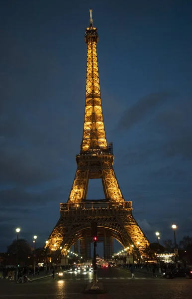 France 2022 Eiffel Tower Metal Tower Completed 1889 Universal Exposition — 스톡 사진