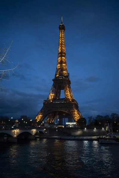 França 2022 Torre Eiffel Torre Metal Concluída 1889 Para Exposição — Fotografia de Stock