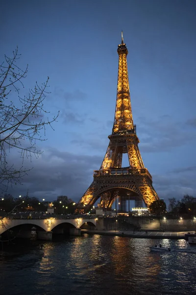 França 2022 Torre Eiffel Torre Metal Concluída 1889 Para Exposição — Fotografia de Stock