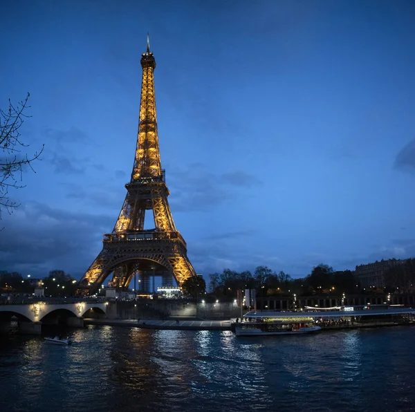 França 2022 Torre Eiffel Torre Metal Concluída 1889 Para Exposição — Fotografia de Stock