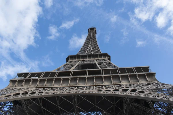 Paris France 2022 Details Seen Eiffel Tower Metal Tower Completed — 스톡 사진