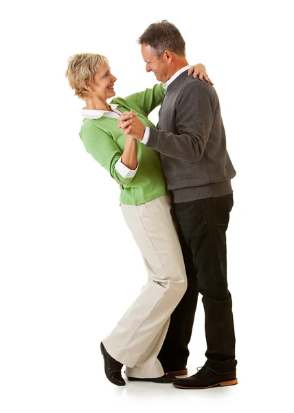 Couple: Man and Woman Dancing Together — Stock Photo, Image