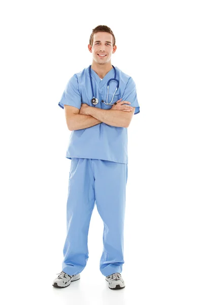 Doctors: Young Male Physician — Stock Photo, Image