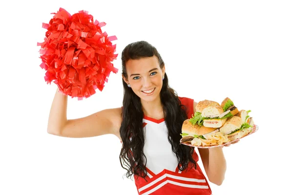 Cheerleader: — Stockfoto