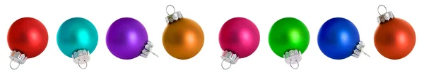 Christmas: Christmas Ornaments In All Colors — Stock Photo, Image