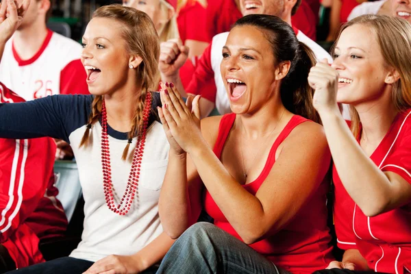 Fans: Group of Friends Watching the Game — Stock Photo, Image