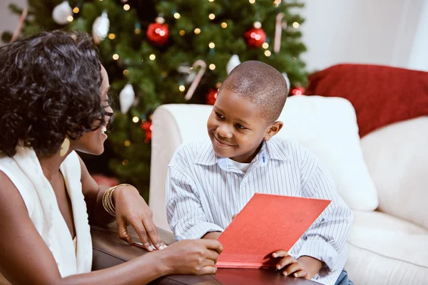 Jul: dela en jul sagobok — Stockfoto