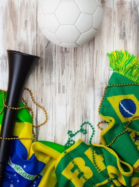 Fußball: Brasilien im internationalen Wettbewerb — Stockfoto