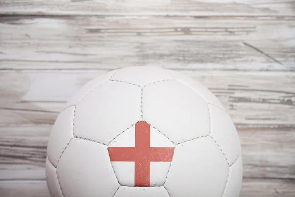 Soccer: England Soccer Ball Background For International Competi — Stock Photo, Image