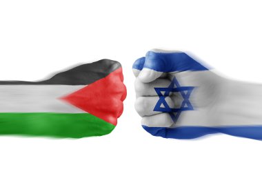 palestine x israel clipart