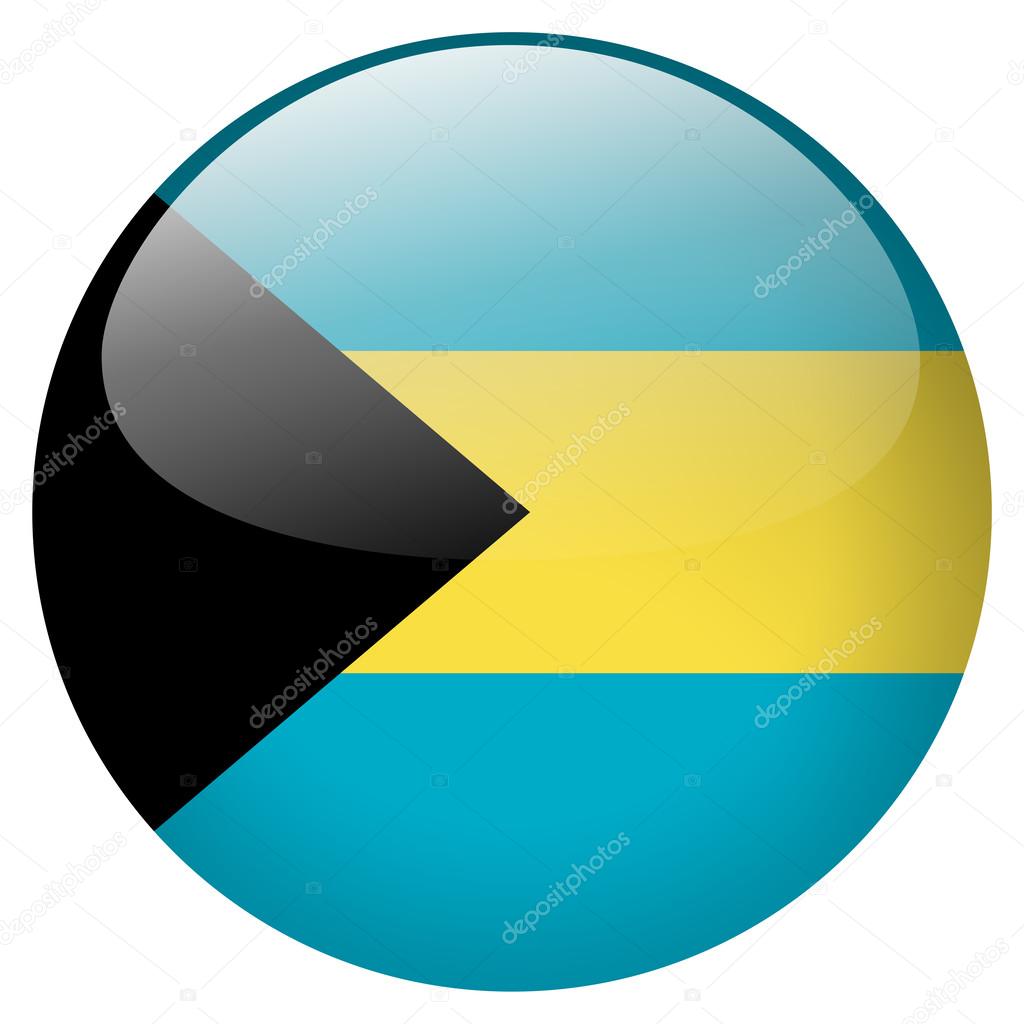 bahamas flag button