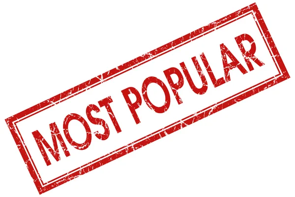 Most popular stamp — Stock Photo, Image