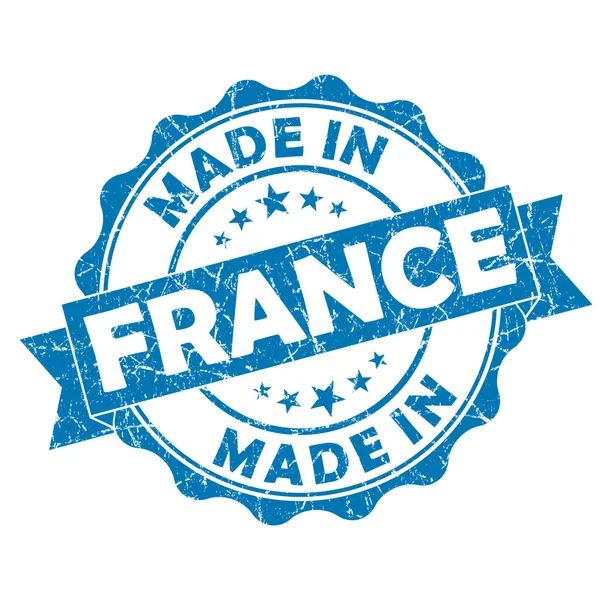 Sello hecho en Francia — Foto de Stock
