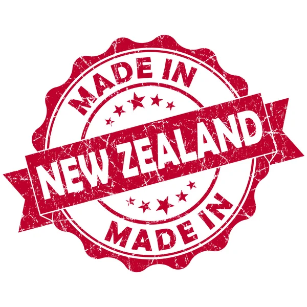 Made in new zealand stamp — Stock Photo, Image