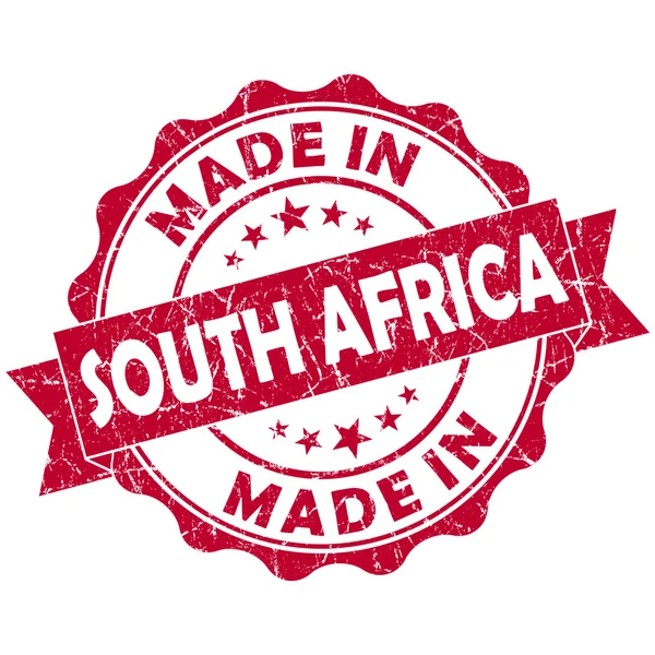 Made in south africa stamp — Stock Photo, Image