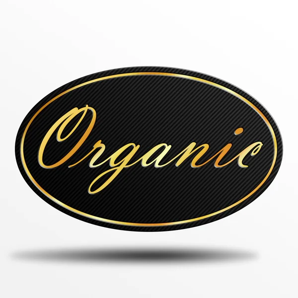 Organische etiket — Stockfoto