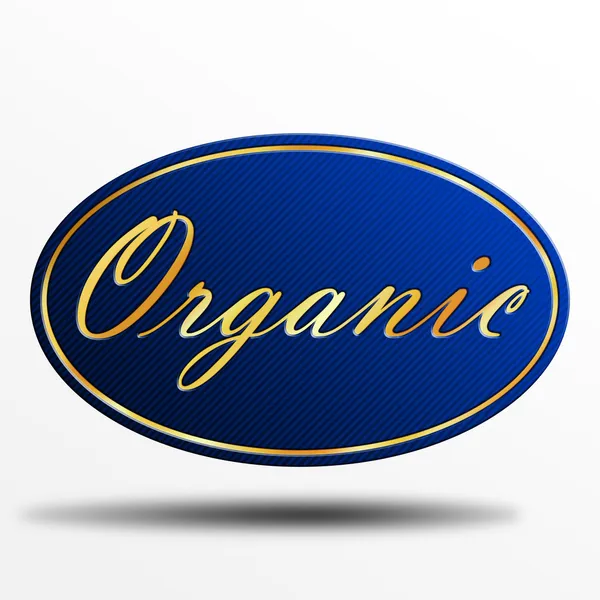 Organic label — Stock Photo, Image