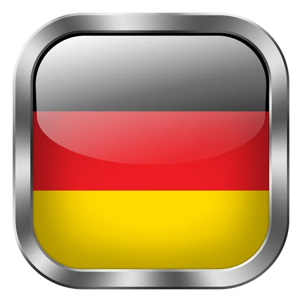 Germany flag button — Stock Photo, Image