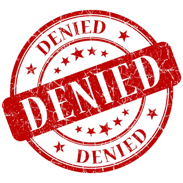 Denied stamp — Stock Photo, Image