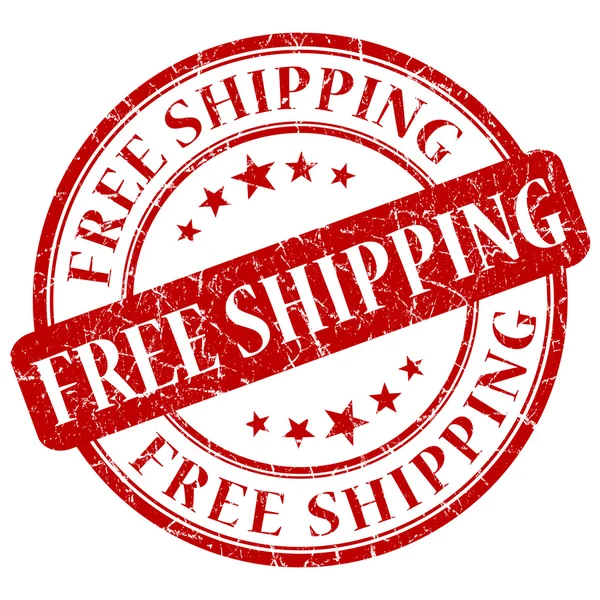 Free shipping stamp — Stock Photo, Image