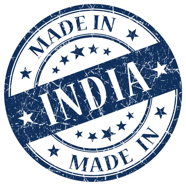 Made in india stamp — Stock Photo, Image