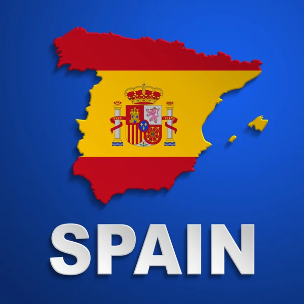 Spanien-Plakat — Stockfoto
