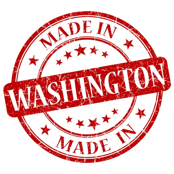 Made in washington stamp — Stock Photo, Image
