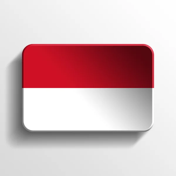 Indonesien 3D-Taste — Stockfoto