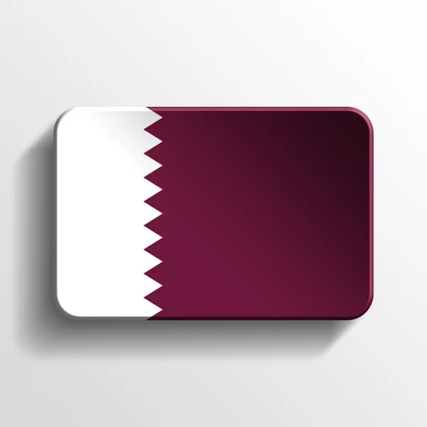 Qatar bouton 3d — Photo