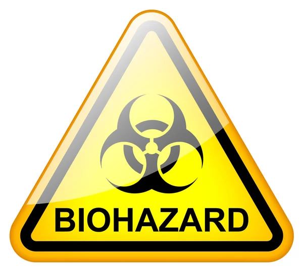 Biohazard tecken — Stockfoto