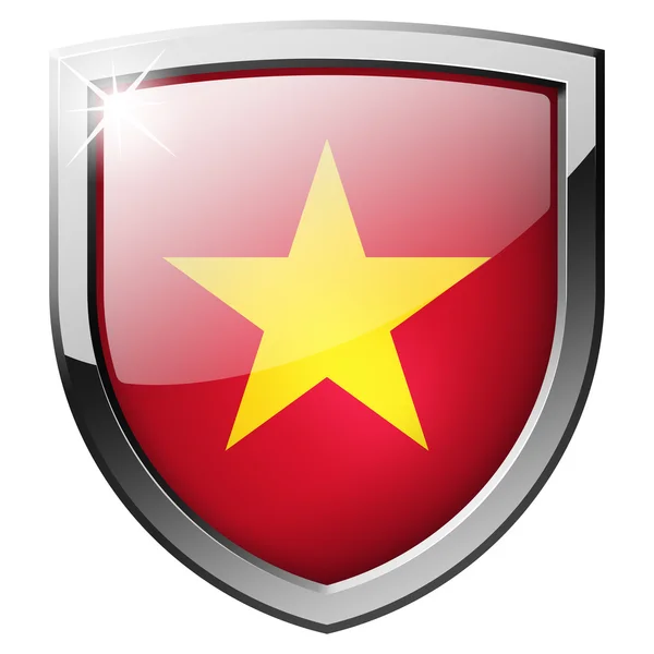 Vietnam shield — Stock Photo, Image