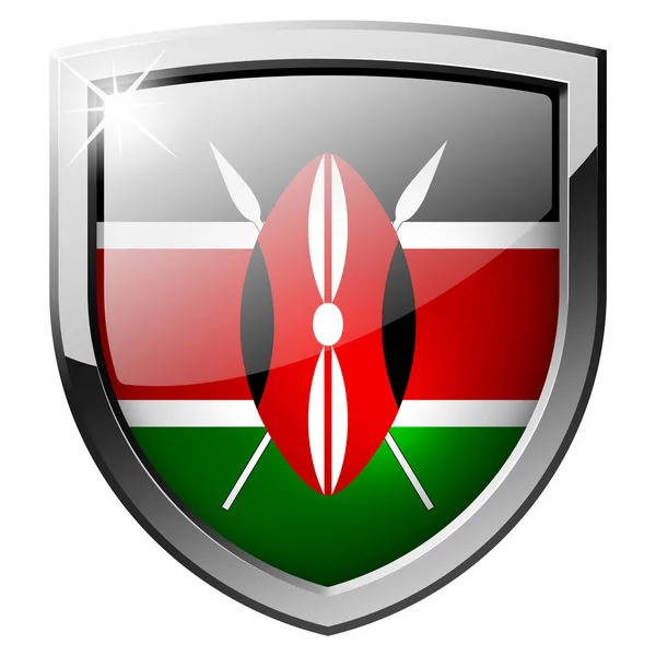Kenya shield — Stock Photo, Image