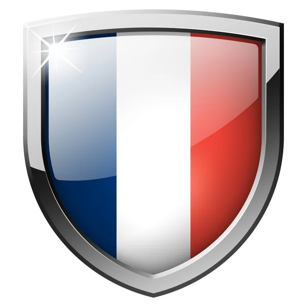 France shield — Stock Photo, Image