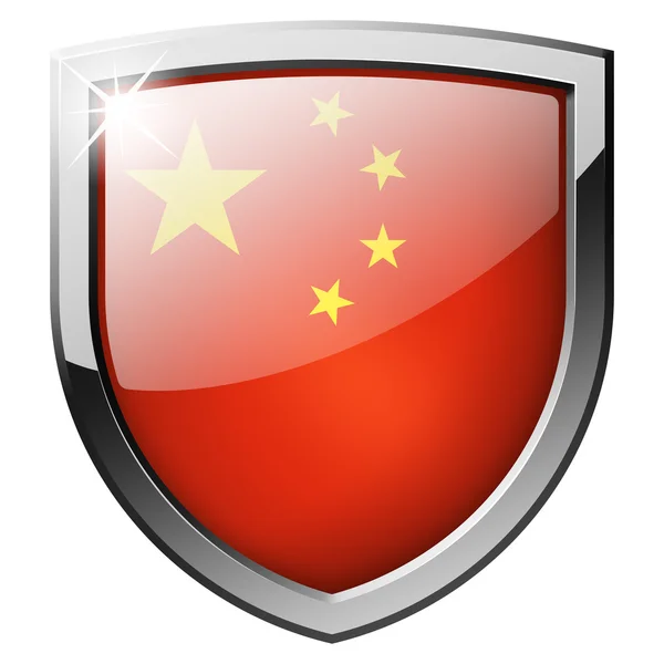 China escudo — Fotografia de Stock