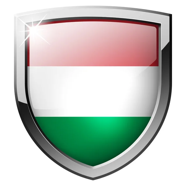 Угорщина щит — стокове фото