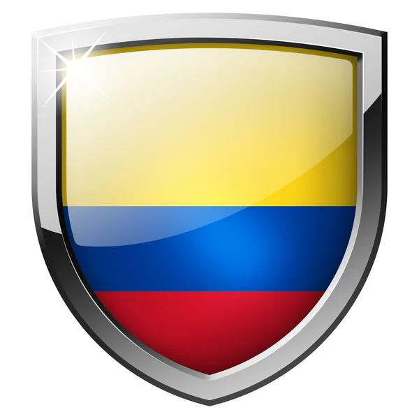 Colombia shield — Stock Photo, Image