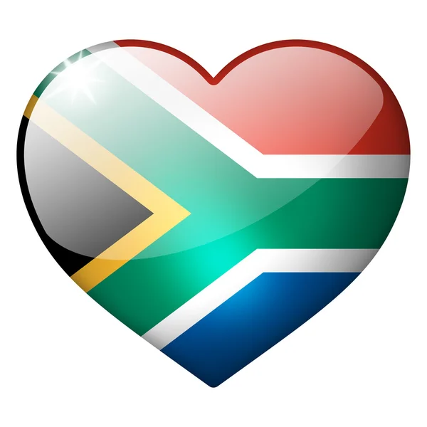 Sudafrica pulsante del cuore — Foto Stock