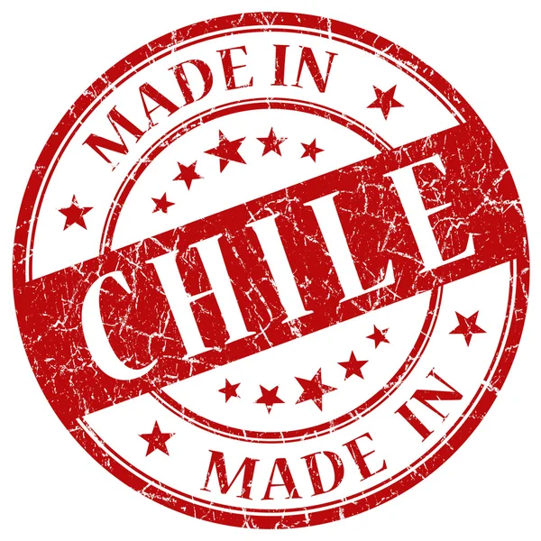Hergestellt in Chili-Stempel — Stockfoto
