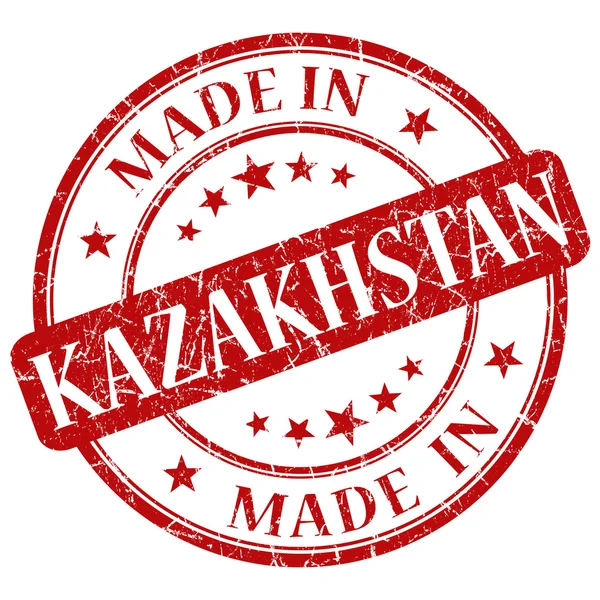 Gemaakt in Kazachstan stempel — Stockfoto