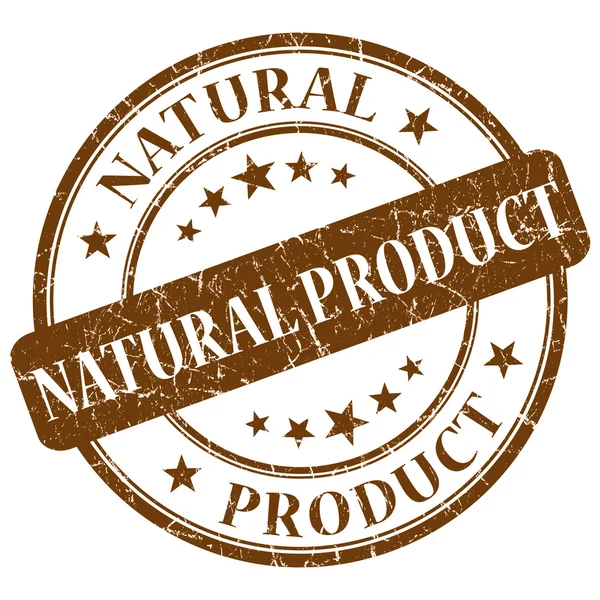 Natural product stamp — Stock Photo, Image