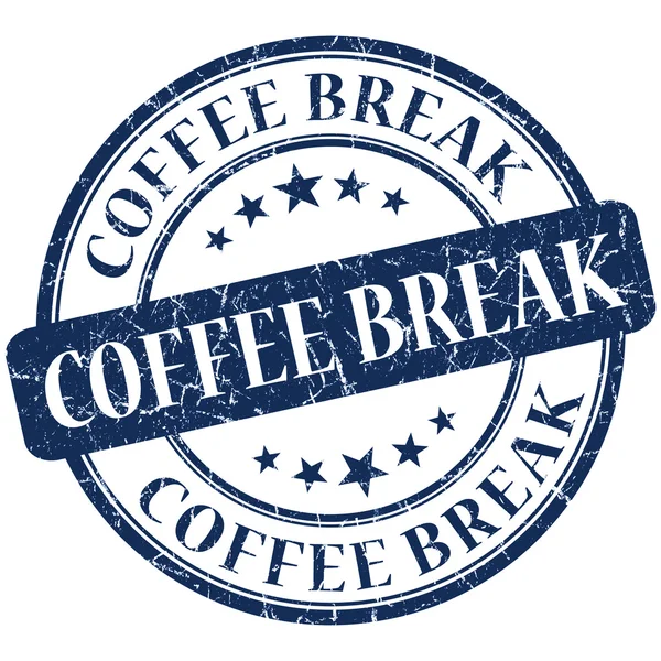 Café Break Blue selo — Fotografia de Stock