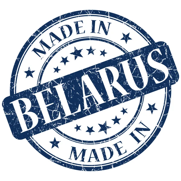 Tillverkad i Belarus stämpel — Stockfoto